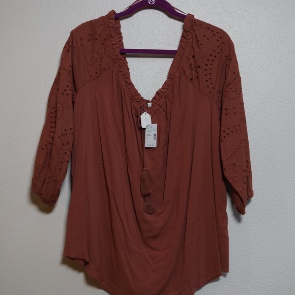 Maurices Tops - Maurices Off Shoulder Top